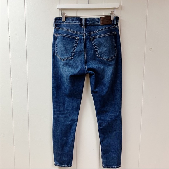 LUCKY BRAND Boho Ankle Jeans Button Front Boho Bridgette Skinny SZ 6 Preppy - Picture 4 of 9